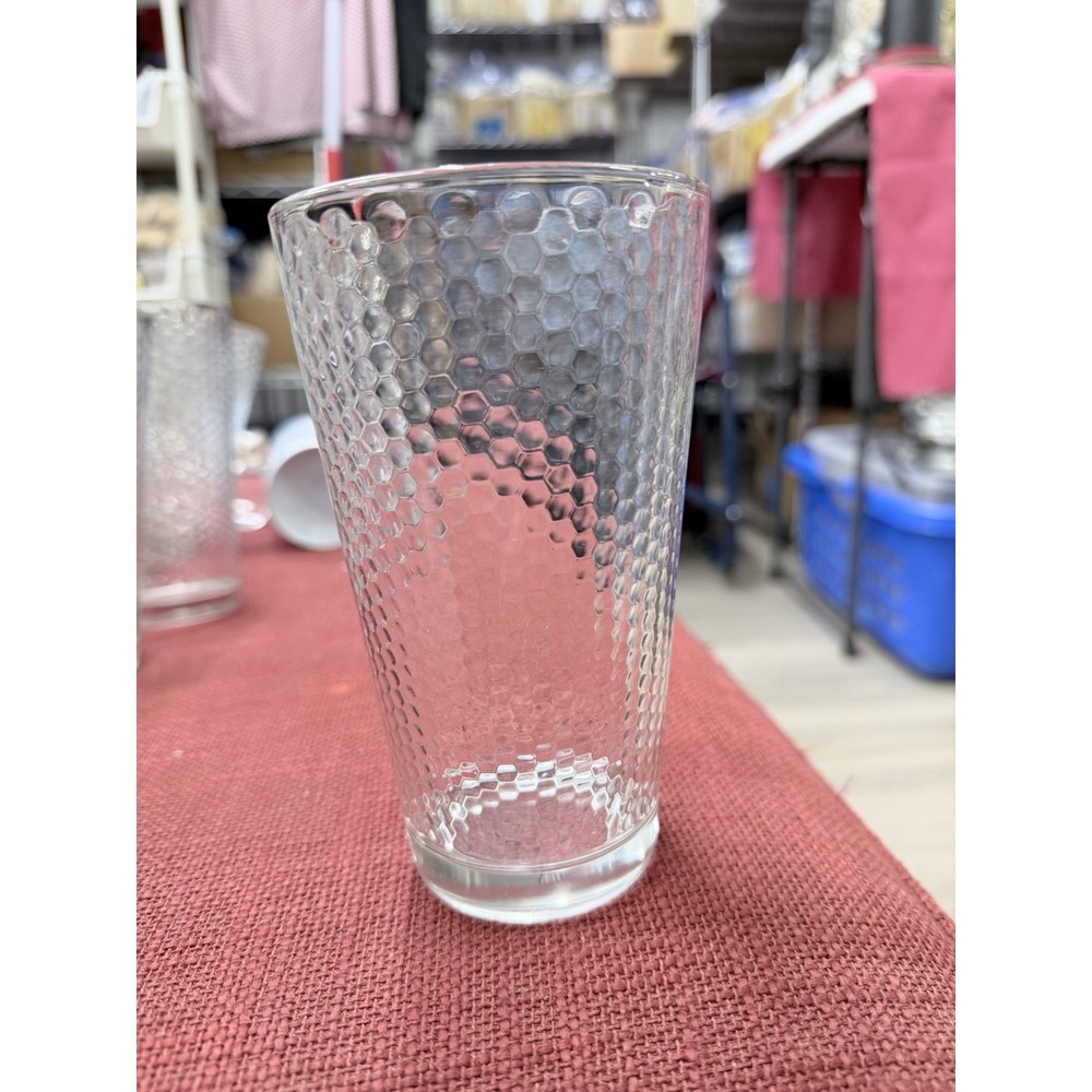 Paragon Honeycomb Glassware Highball Drinking Glass